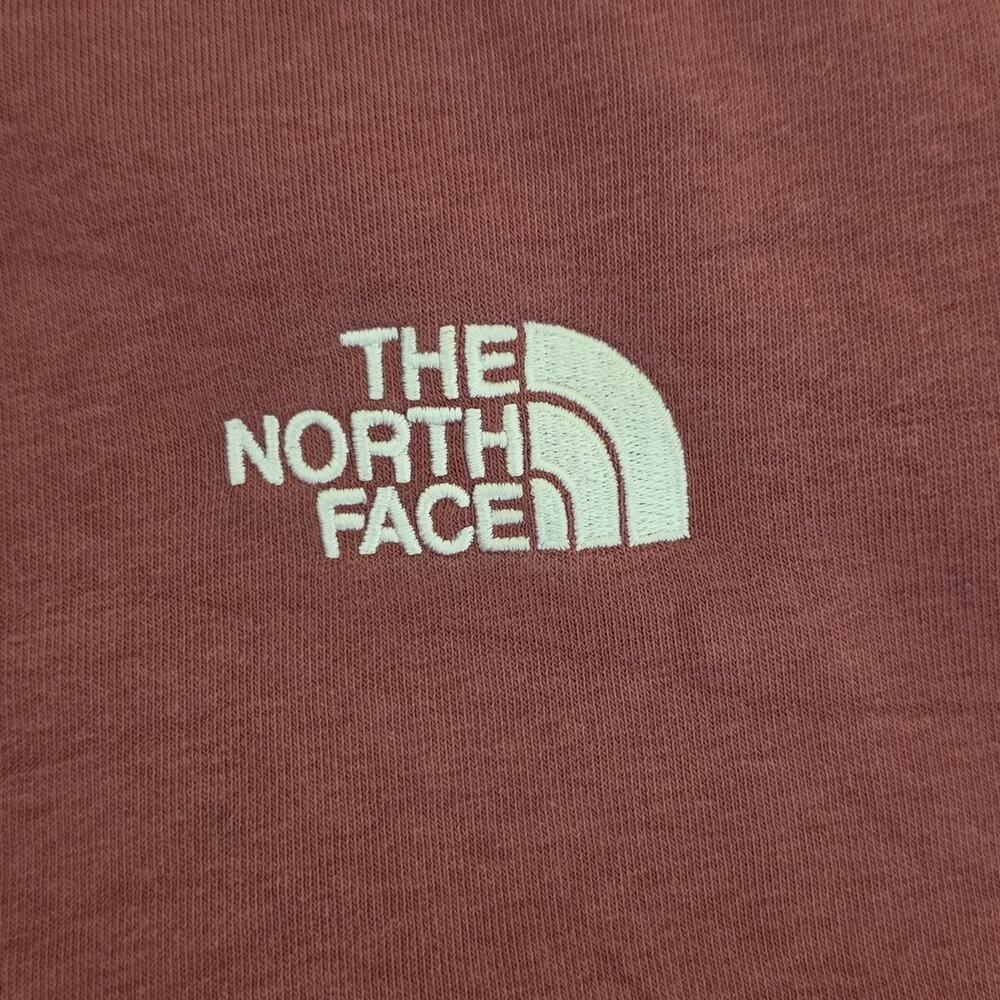 The North Face Women's Small Rose Pink Cropped 1/4 Zip  Fleece Pulllover - Picture 4 of 9